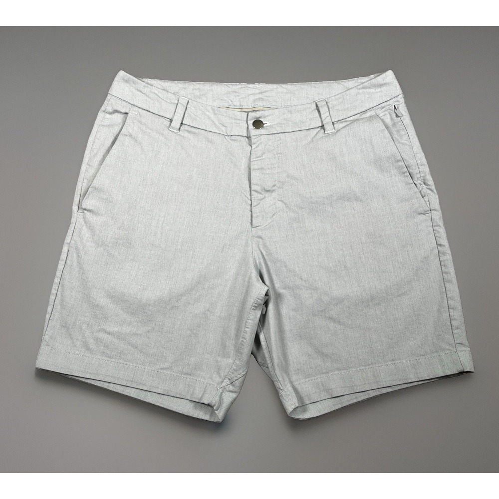 Lululemon Commission Classic-Fit Short 7" *Oxford Men Size 33 ABC Golf Casual